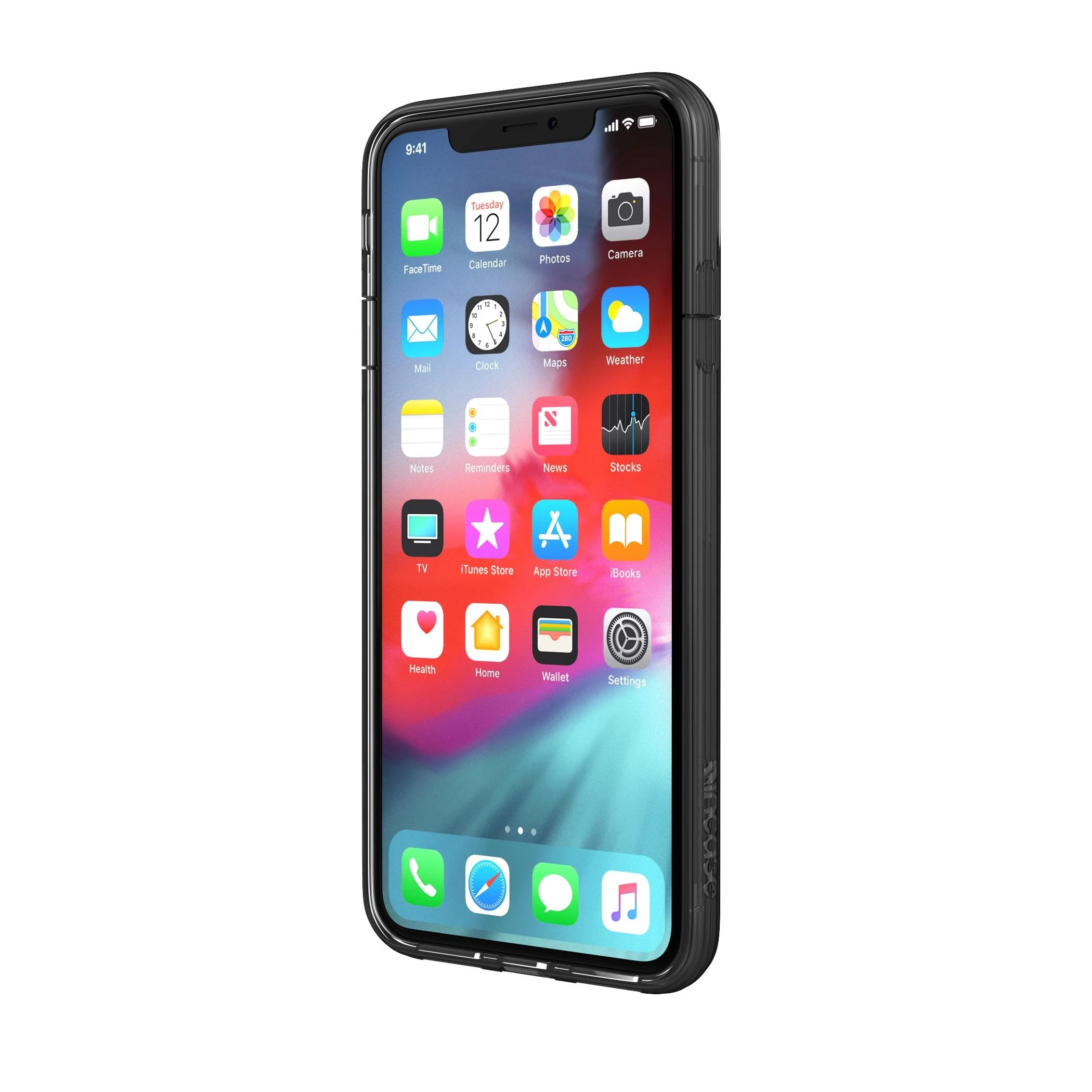 Incase Protective Clear dėklas skirtas Apple iPhone Xs Max Juodas