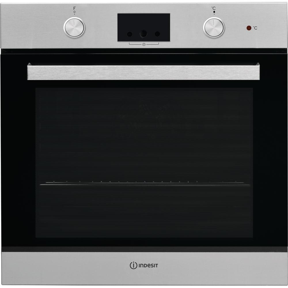 Indesit IVF 32 IX Horno electrico cm. 60 - negro / acero inoxidable |  Vieffetrade