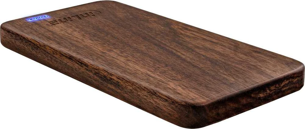 Powerbank InLine Woodplate 5000mAh Ruda