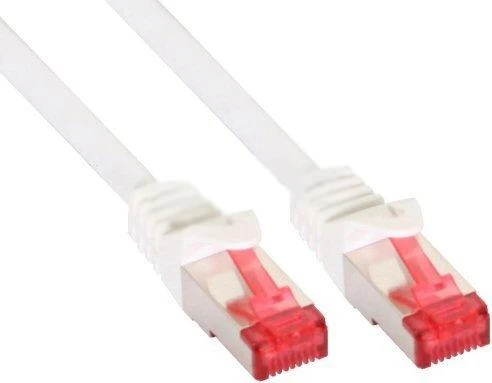 InLine Patchcord S/FTP, PiMF, Cat.6, PVC, balta 15m (76415W)