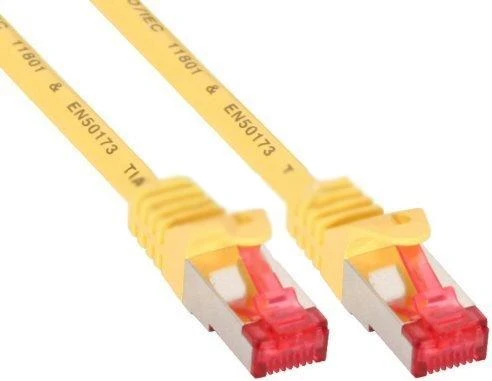 InLine Patchcord S/FTP, PiMF, Cat.6, PVC, geltona 15m (76415Y)