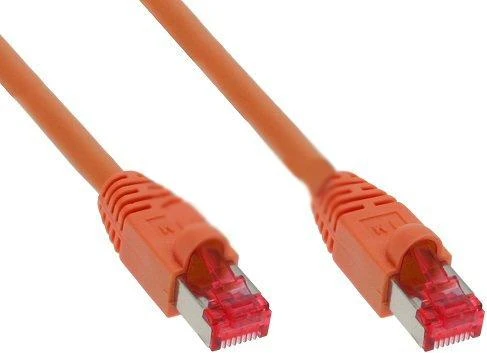 InLine Patchcord S/FTP, PiMF, Cat.6, PVC, oranžinė 15m (76415O)