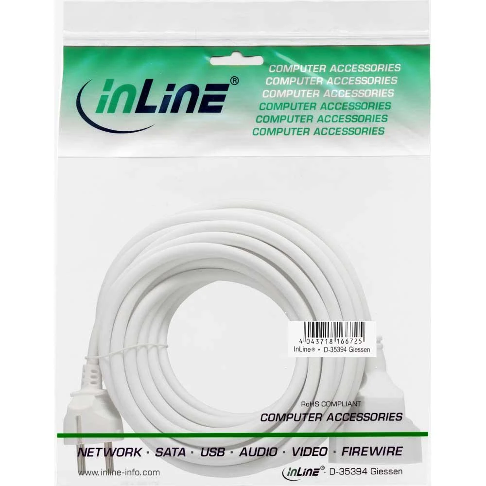 InLine maitinimo ilgintuvas, 7m (16407W)
