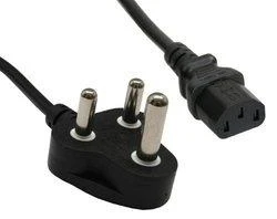 InLine maitinimo kabelis Pietų Afrikos maitinimo kabelis 10A tipas M - IEC jungtis 1,8 m - 16652L