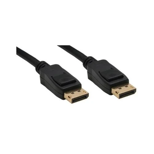 InLine DisplayPort laidas su užrakinimo mechanizmu