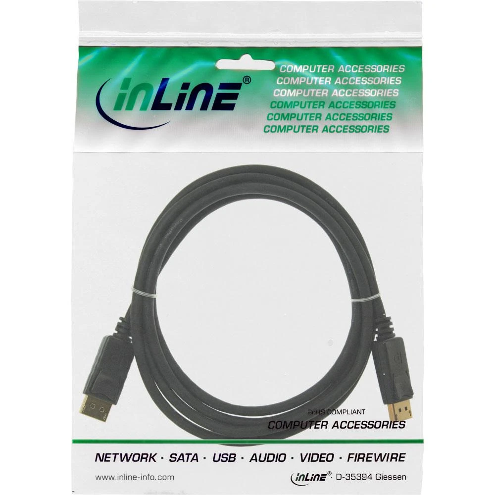 DisplayPort laidas InLine pakuotėje