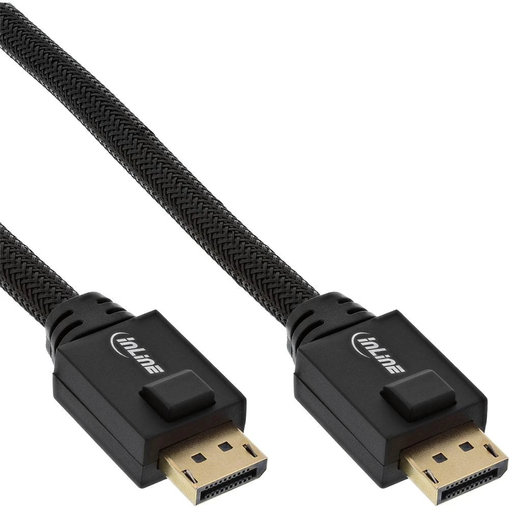 InLine DisplayPort laidas su dengtais antgaliais