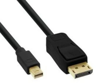 InLine Mini DisplayPort į DisplayPort kabelis