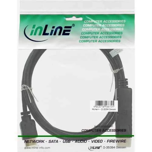 InLine DP į HDMI laidas pakuotėje