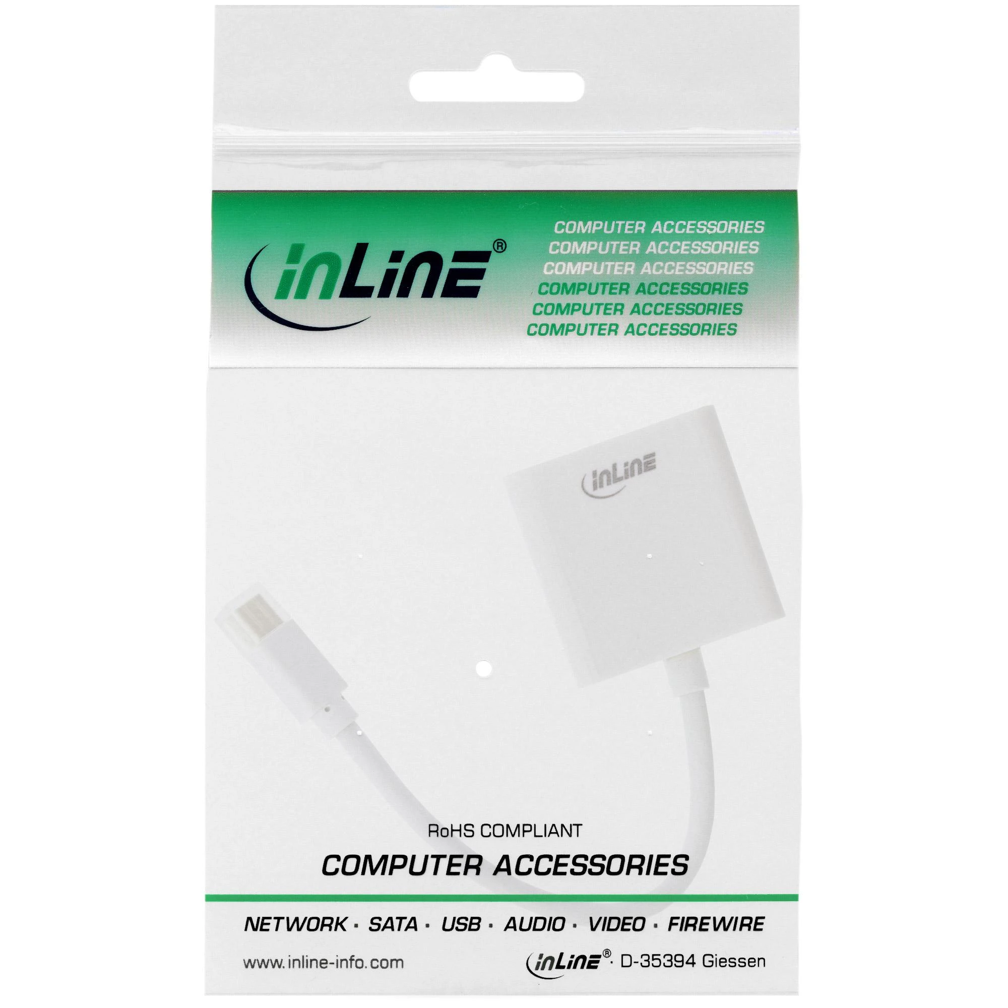 Mini DisplayPort - DVI adapteris pakuotėje