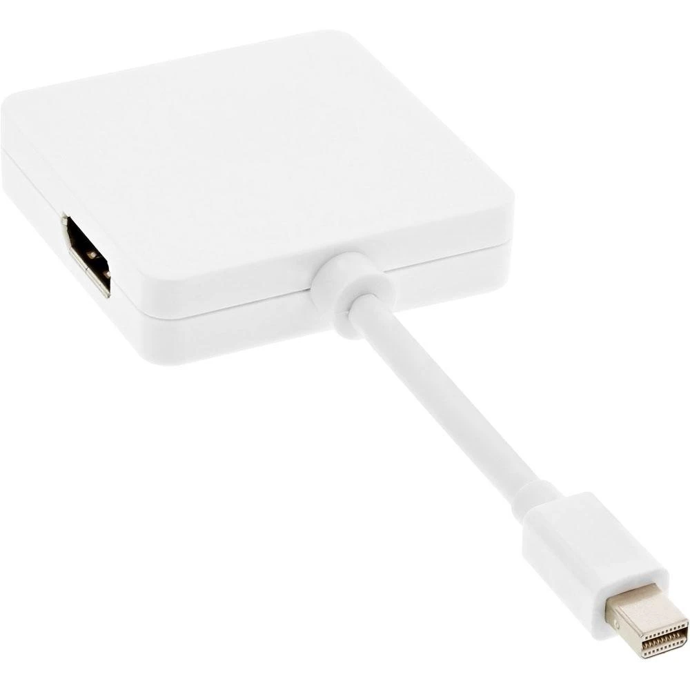 InLine Mini DisplayPort į HDMI adapteris, baltas