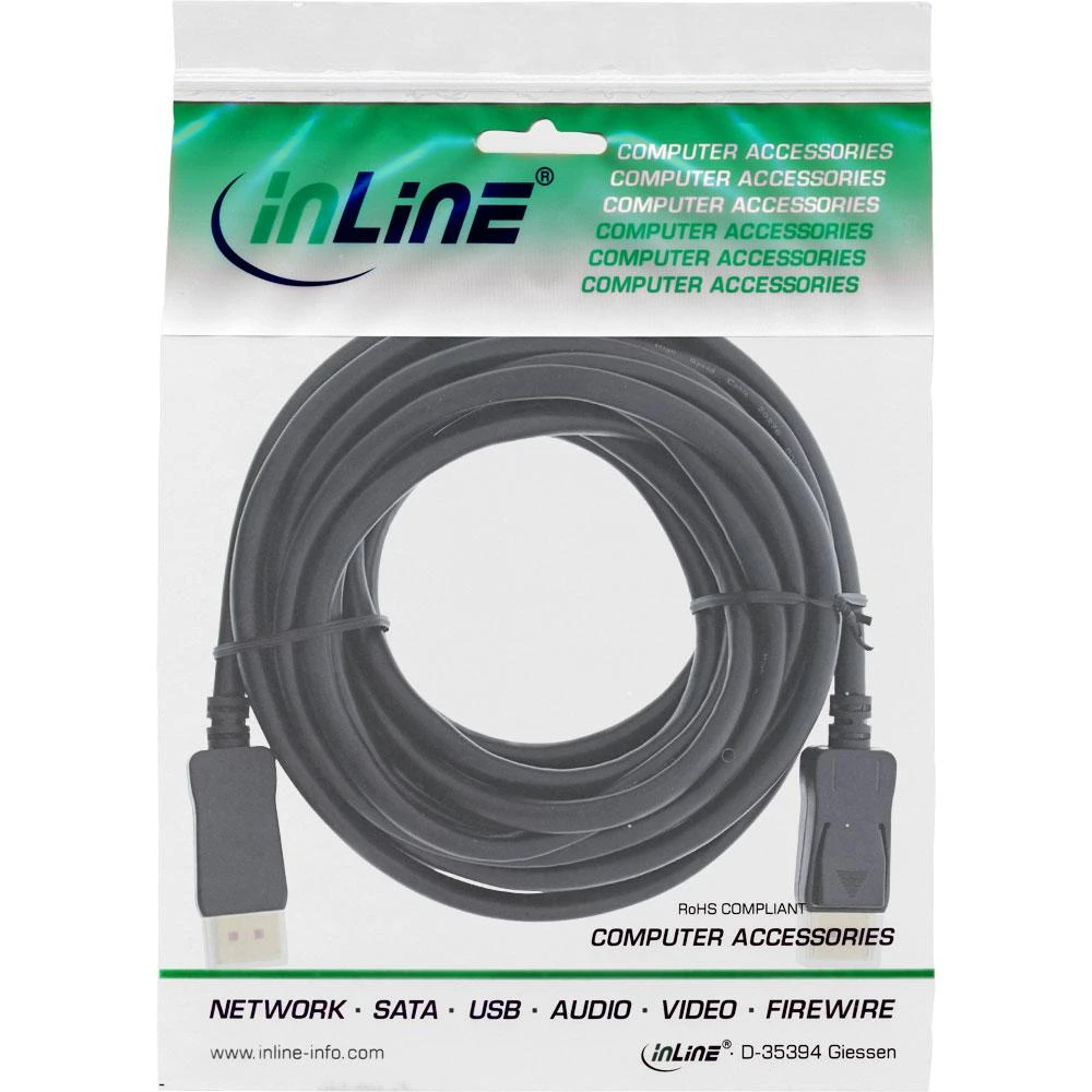 InLine 8K DisplayPort laidas pakuotėje