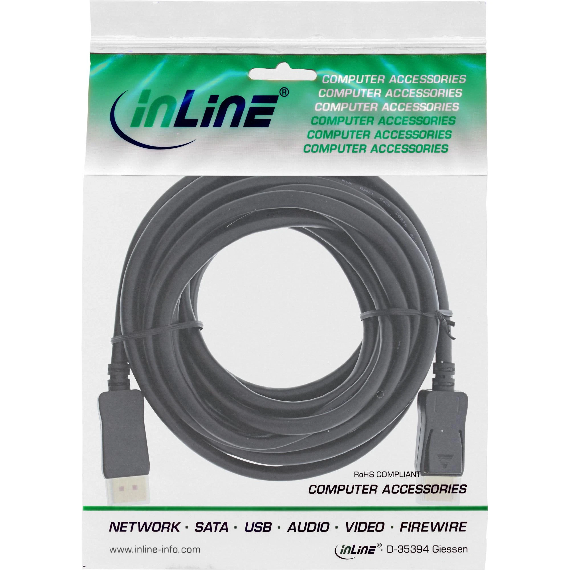 DisplayPort 1.4 kabelis originalioje gamintojo pakuotėje