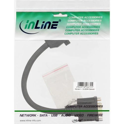 InLine AV adapteris plastikiniame įpakavime