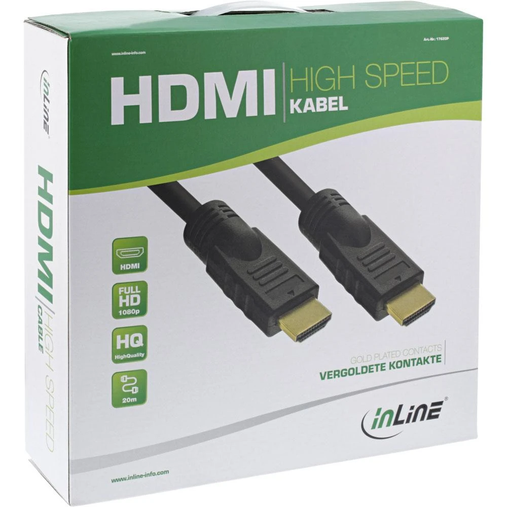 InLine HDMI kabelio pakuotė 20m