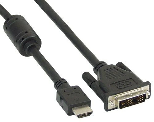 HDMI į DVI-D laidas su ferito filtru