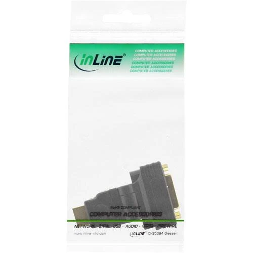 InLine HDMI į DVI-D adapteris pakuotėje