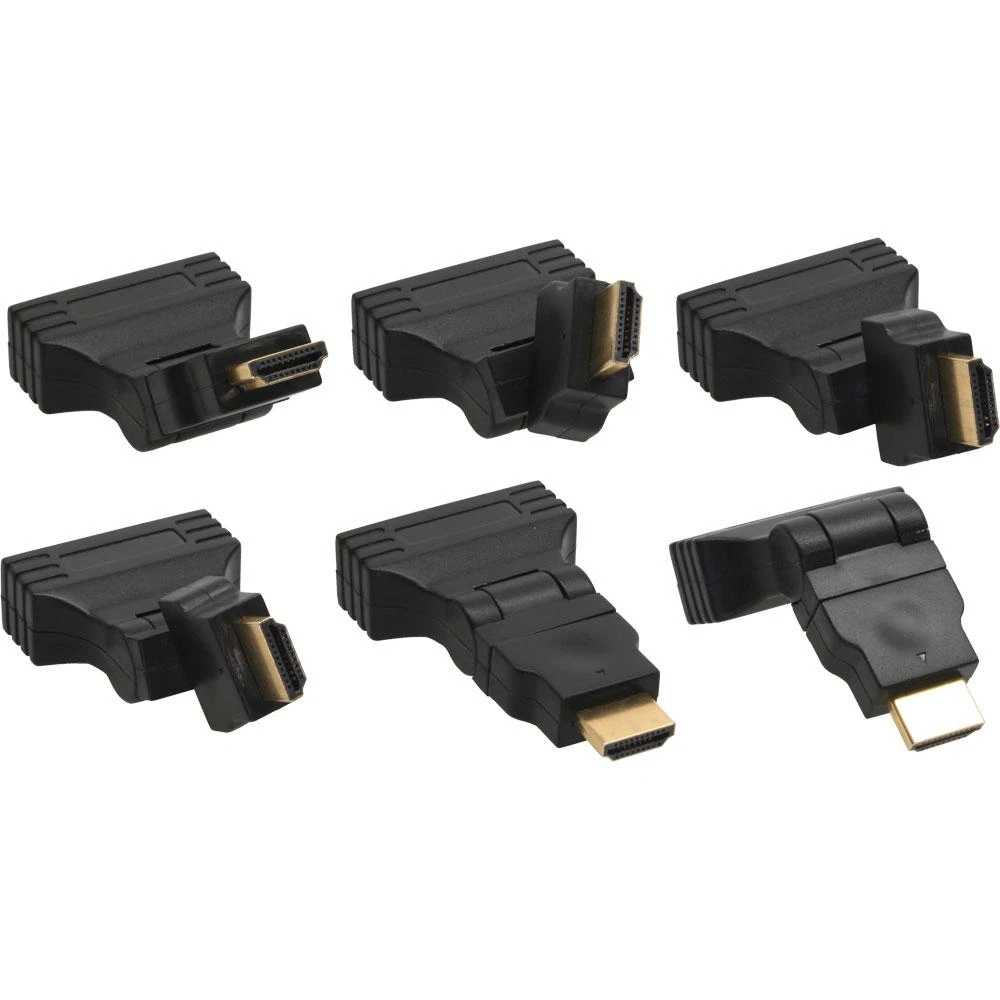 InLine HDMI į DVI-D adapteriai, 6 vienetų kompozicija