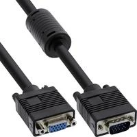 Kabelis InLine D-Sub (VGA) - D-Sub (VGA) 0.5m juoda (17705B)