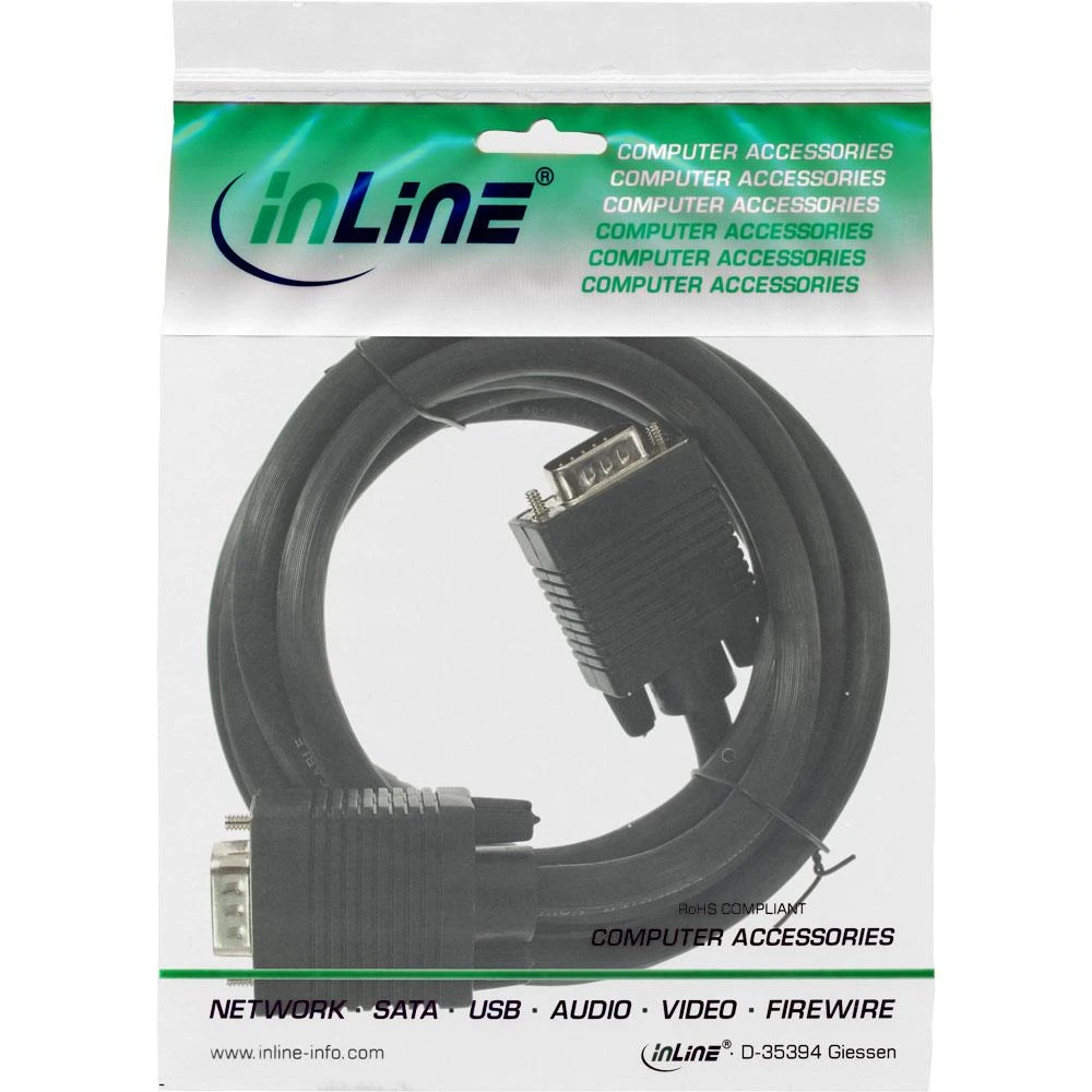 InLine VGA laidas pakuotėje
