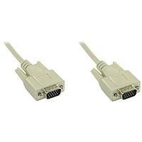 InLine VGA kabeliai su pilkomis jungtimis