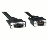 InLine DVI-A į VGA laido jungtys