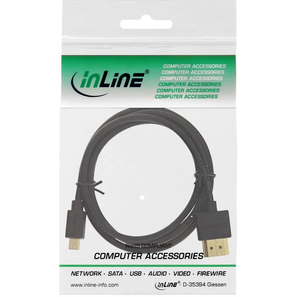 InLine Micro HDMI laidas pakuotėje