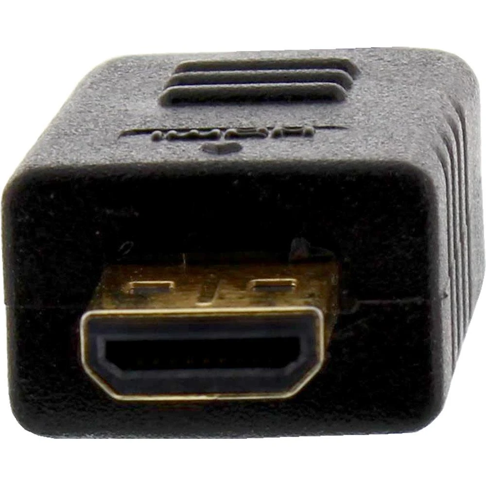 Micro HDMI jungtis su juodu korpusu