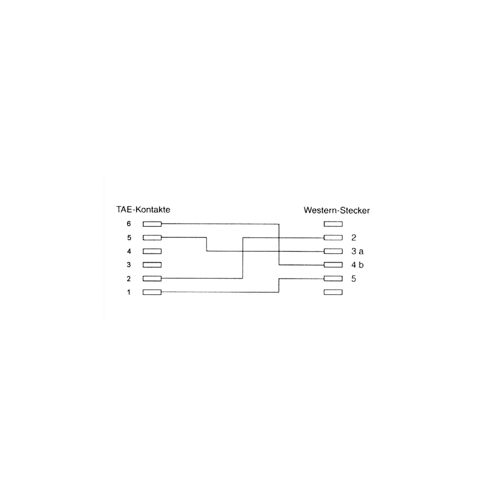 InLine TAE-N – RJ11 6P4C 20m 18814