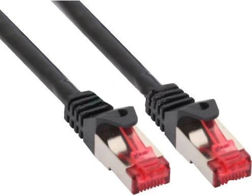 InLine Patchcord S/FTP, PiMF, Cat.6, 250MHz, PVC, juoda 20m (76420S)