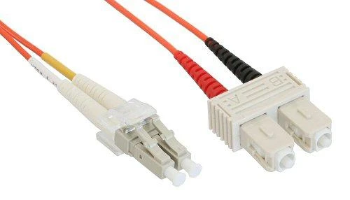 InLine Fiber Optic Patchcord LC/SC, 50/125 µm, OM2 25m (88638)