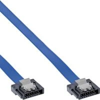 InLine SATA - SATA, 0.5m, Mėlyna (27705K)