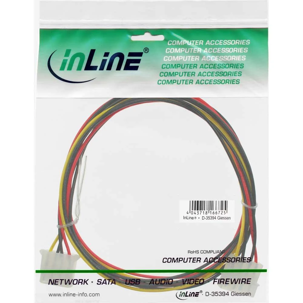Inline Vidinis 4 polių maitinimo kabelio prailginimas: ≈ 1 m
