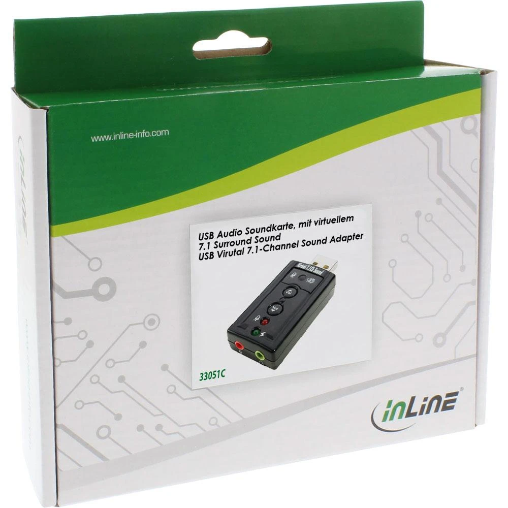 „InLine USB Audio“ (33051C)