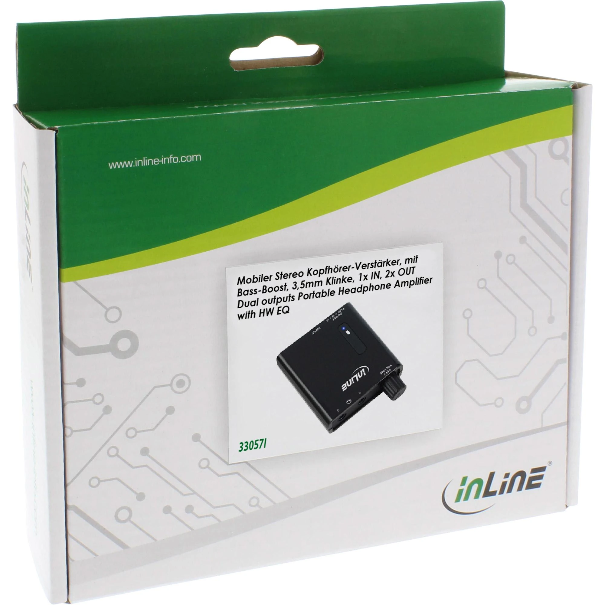 Stiprintuvas ausines InLine Transistor 33057I