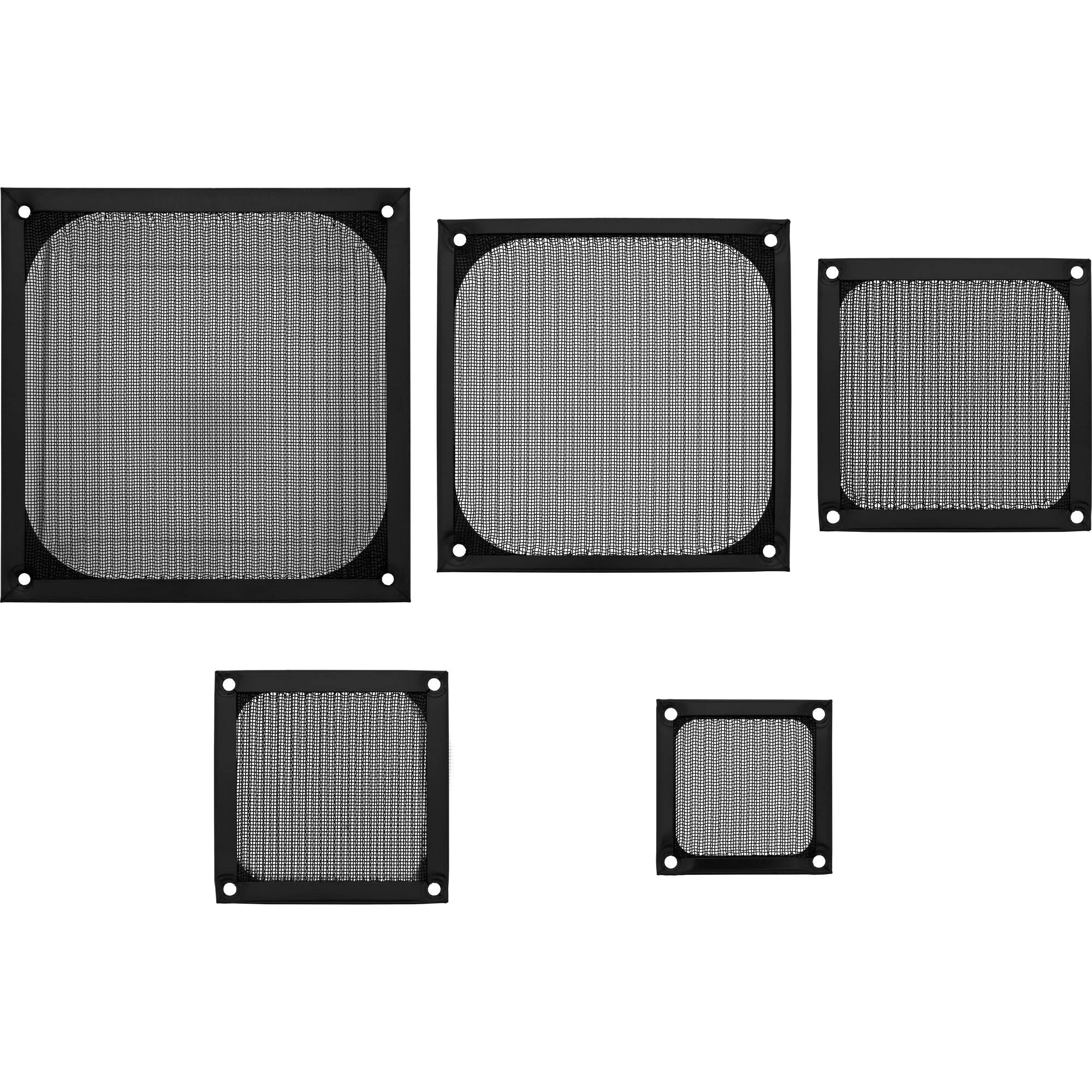 InLine Dust filtras 92mm ventiliatoriui Juodas (33379S)