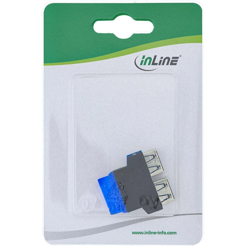 InLine Adapteris vidinis USB 3.0 prie išorinės USB 3.0 plokštės