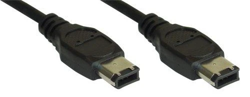 Firewire 6-pin kabelio jungtys