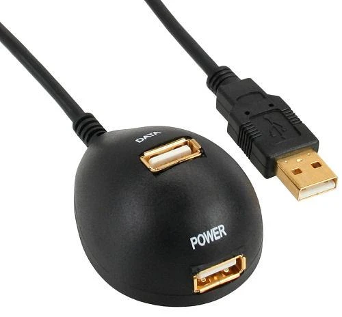 InLine USB šakotuvas su atskira galia ir duomenimis