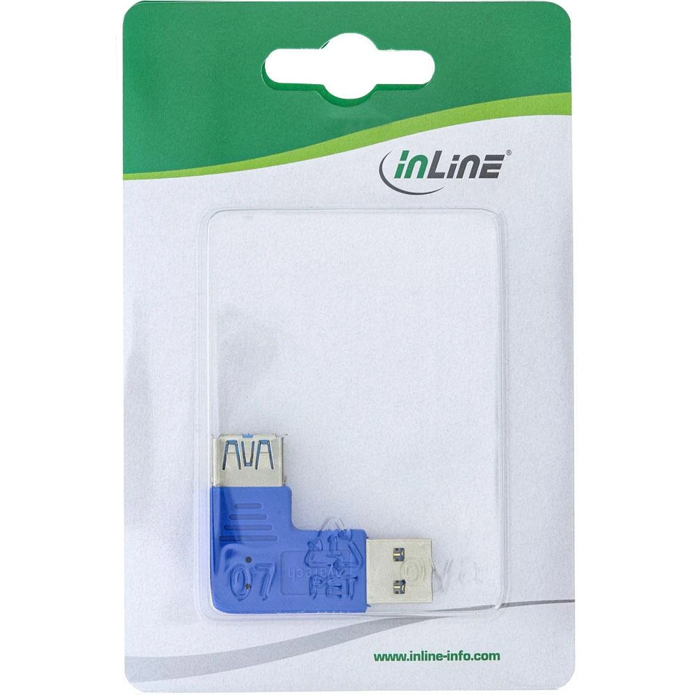 USB 3.0 stačiu kampu lenktas adapteris supakuotas