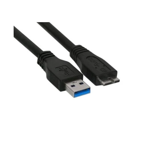 Kabelis USB InLine USB-A - micro-B 5 m Juodas (35450)