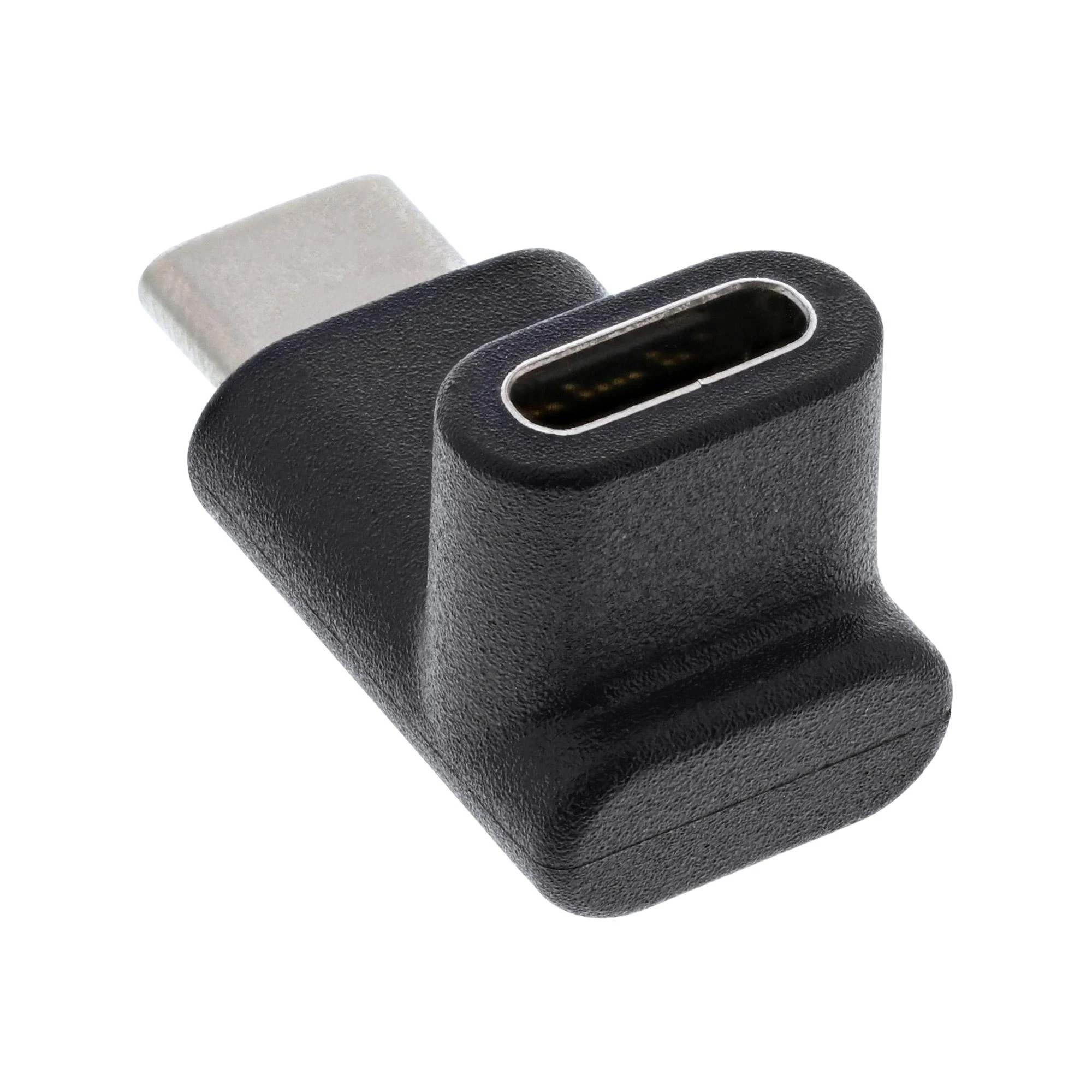 USB-C kampinis adapteris, juodas