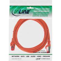 InLine Komutacinis kabelis Cat.6, S/FTP (PiMf), 250MHz, oranžinis – 3m