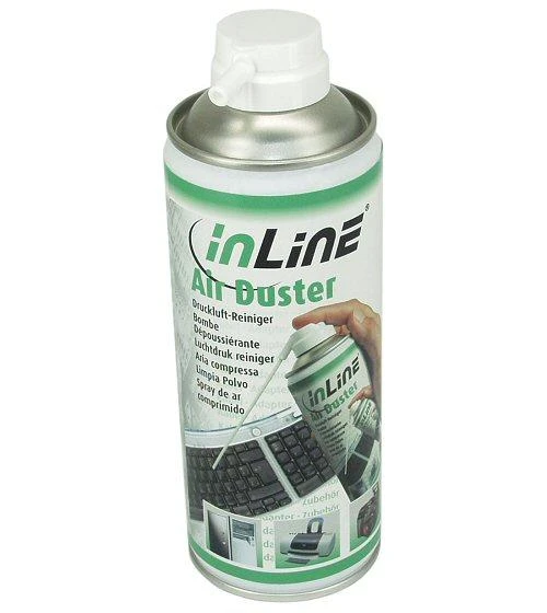 Valiklis InLine suslėgtas oras dulkių šalinimui 400 ml (43210)
