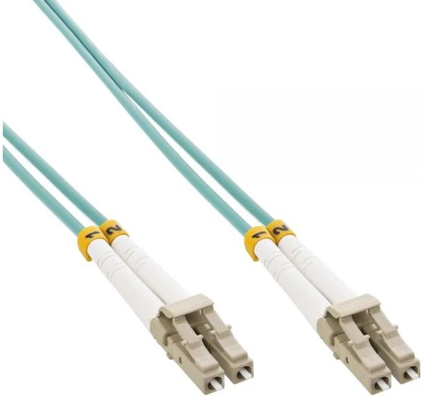 Inline Linijinis šviesolaidinis laidas LC/LC, 50/125 µm, OM3, 50 m (88526O)