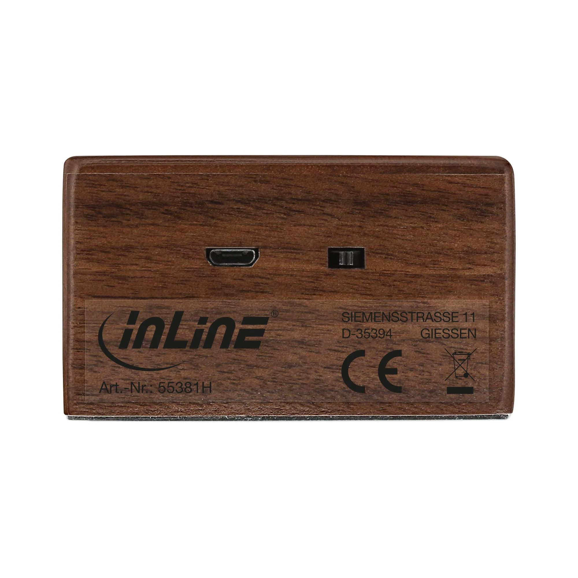 Garsiakalbis InLine Woodbrick ruda (55381H)