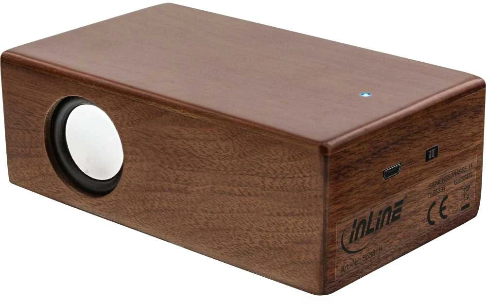 Garsiakalbis InLine Woodbrick ruda (55381H)