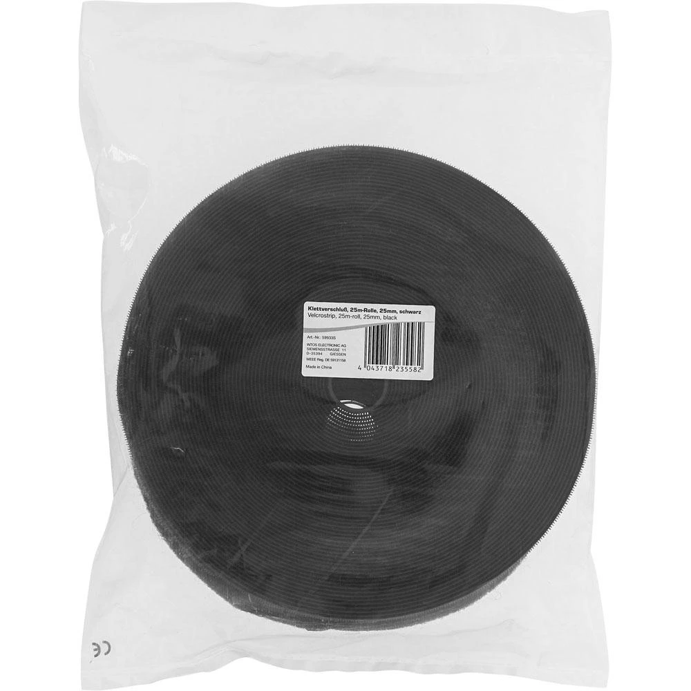 InLine Velcro organizatorius Juodas 1 vnt (59933S)