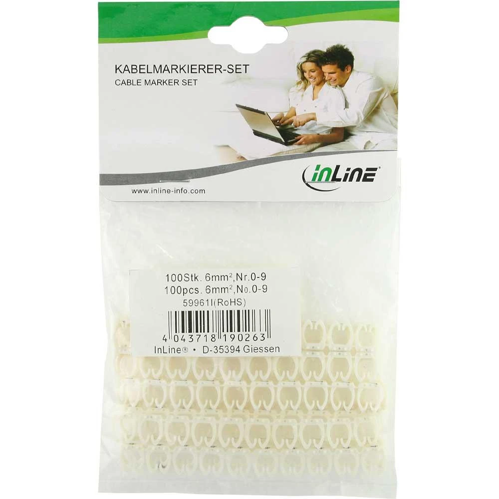 Organizer InLine Sportinis žymeklis Baltas 100 vnt (59961I)
