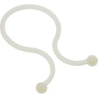 Organizer InLine Clamping cable Baltas 100 vnt (59966S)